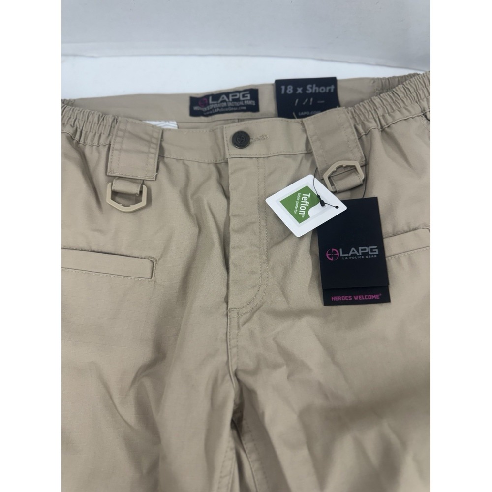 LAPG Women's Tactical Pants Size 18 Short Kahki New With Tags